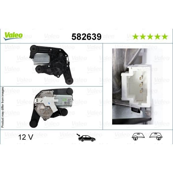 Valeo Motor de Limpa-vidros - 582639