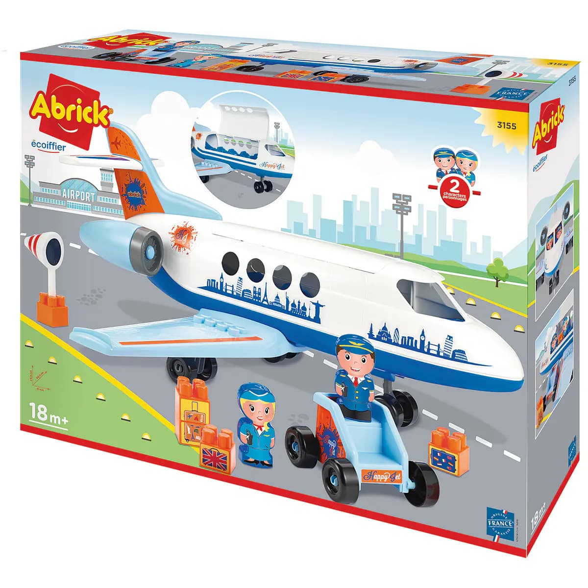 Ecoiffier Avião Abrick - 3231555