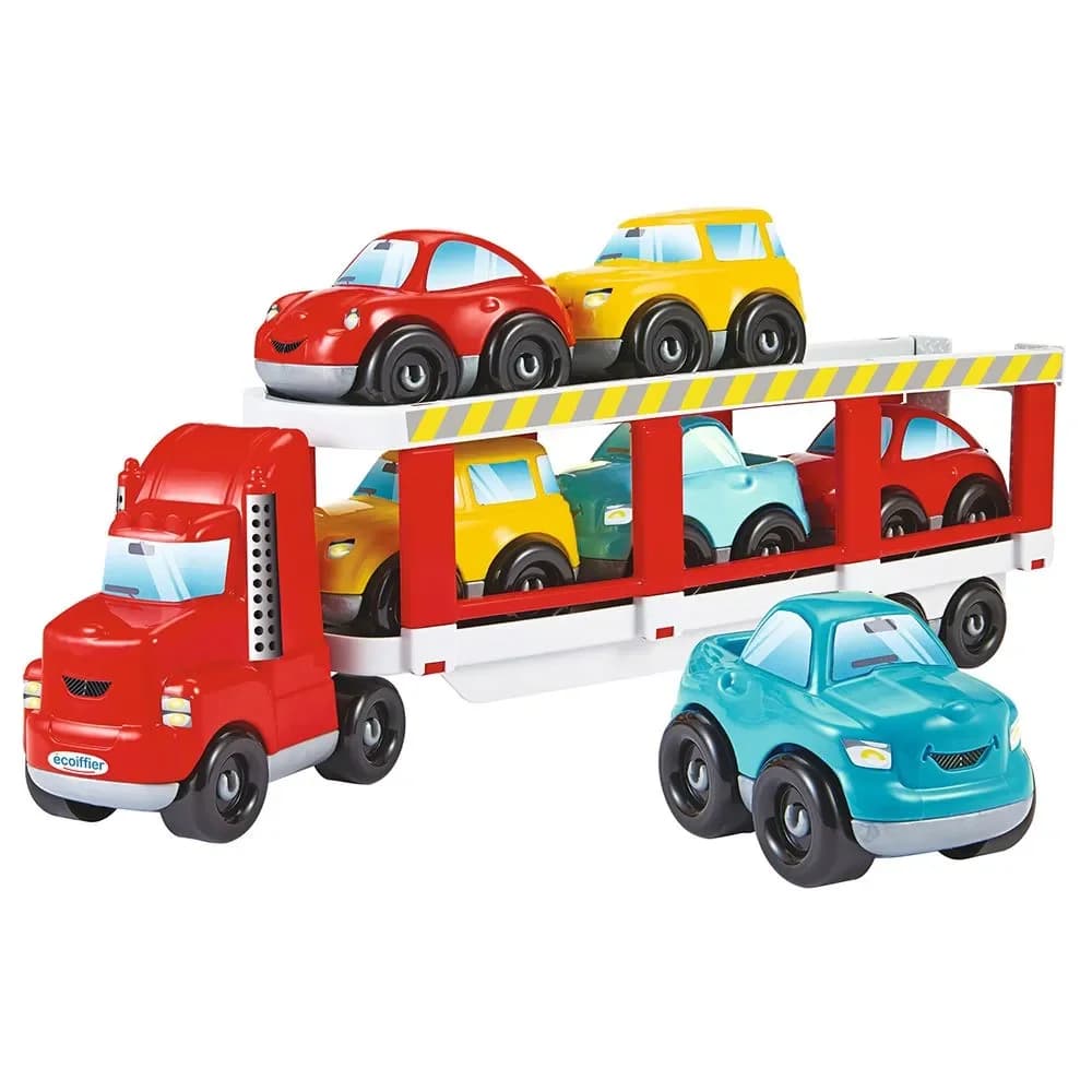 Ecoiffier Camião Reboque Com Carros Abrick 3289
