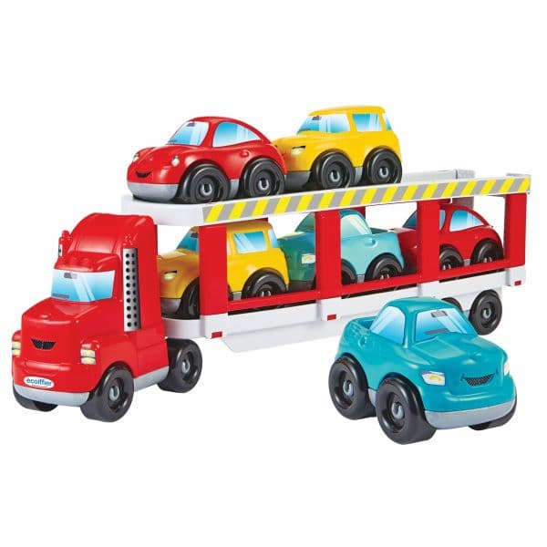 Ecoiffier Camião Reboque Com Carros Abrick 3289