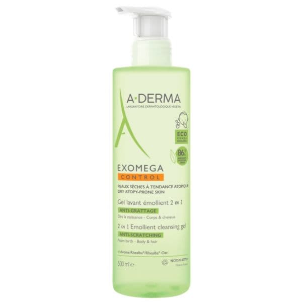 A-Derma Exomega Gel Lavante Emoliente 500ml