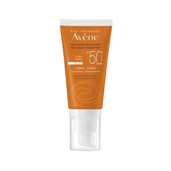 Protetor Solar Avene SPF50+ Creme Sem Perfume 50ml