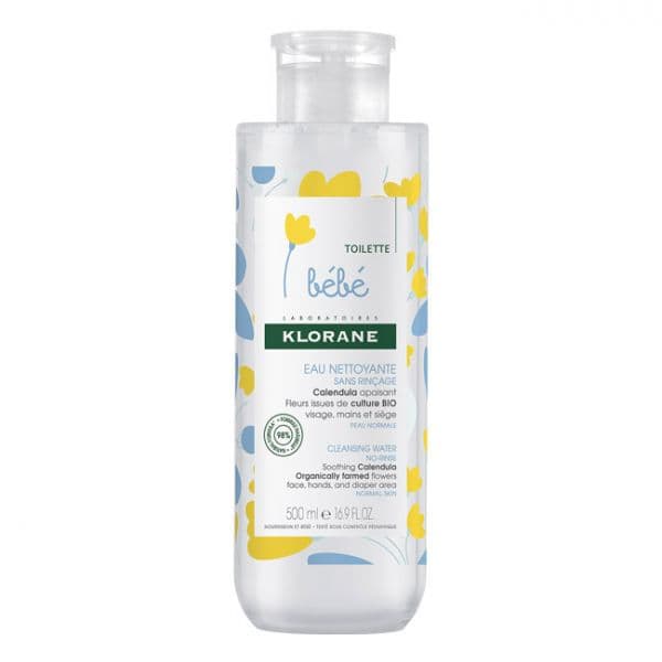 Klorane Bebé Água Micelar de Limpeza 500ml