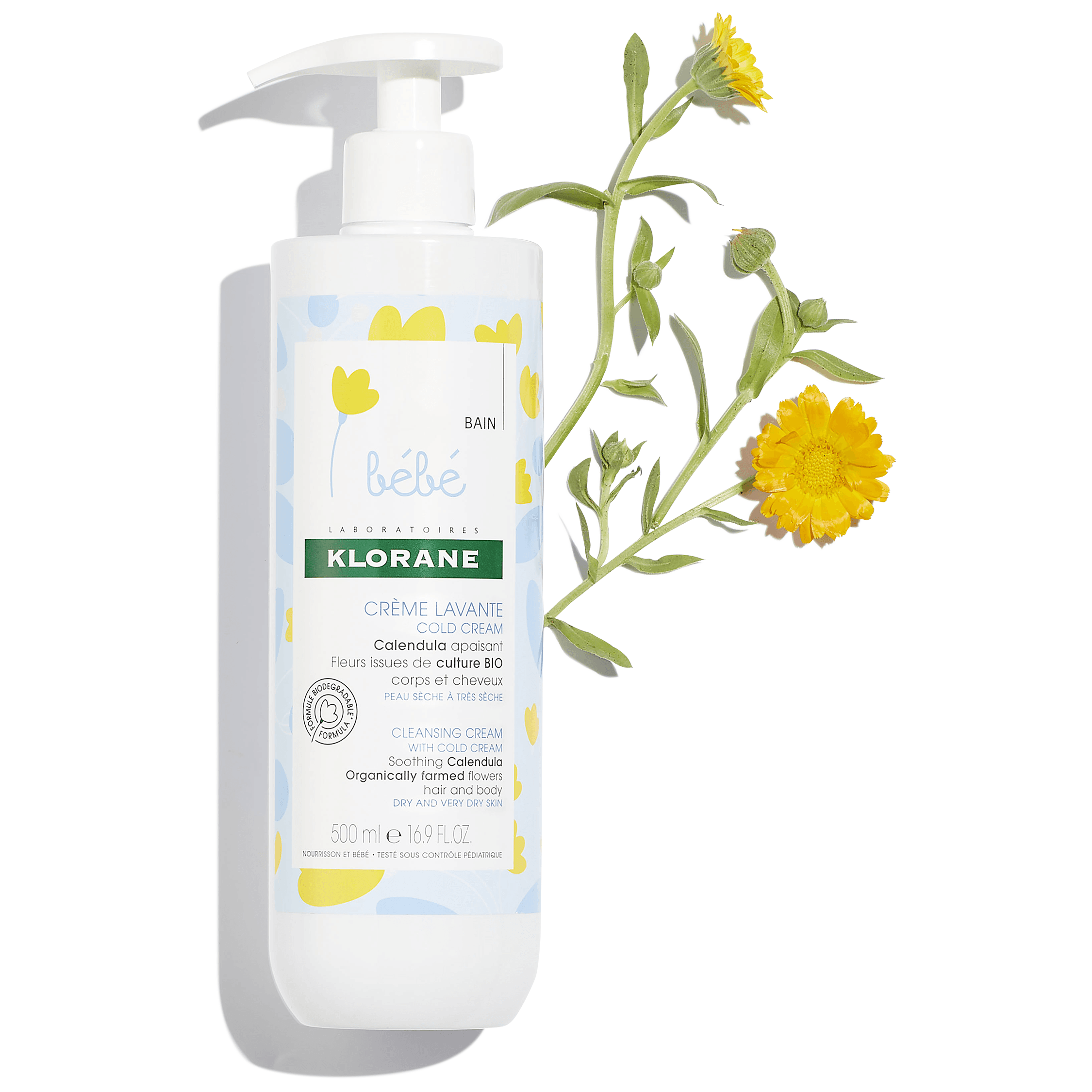 Klorane Bebé Creme Lavante 500ml