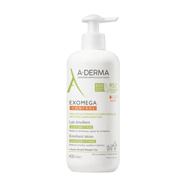 A-Derma Exomega Control Leite Emoliente 400ml