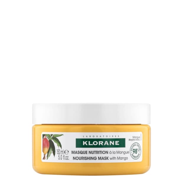 Klorane Máscara Nutritiva com Manga para Cabelo Seco 150ml