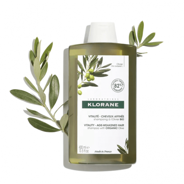 Klorane Vitality Shampoo with Organic Olive for Age-weakened Hair 400ml