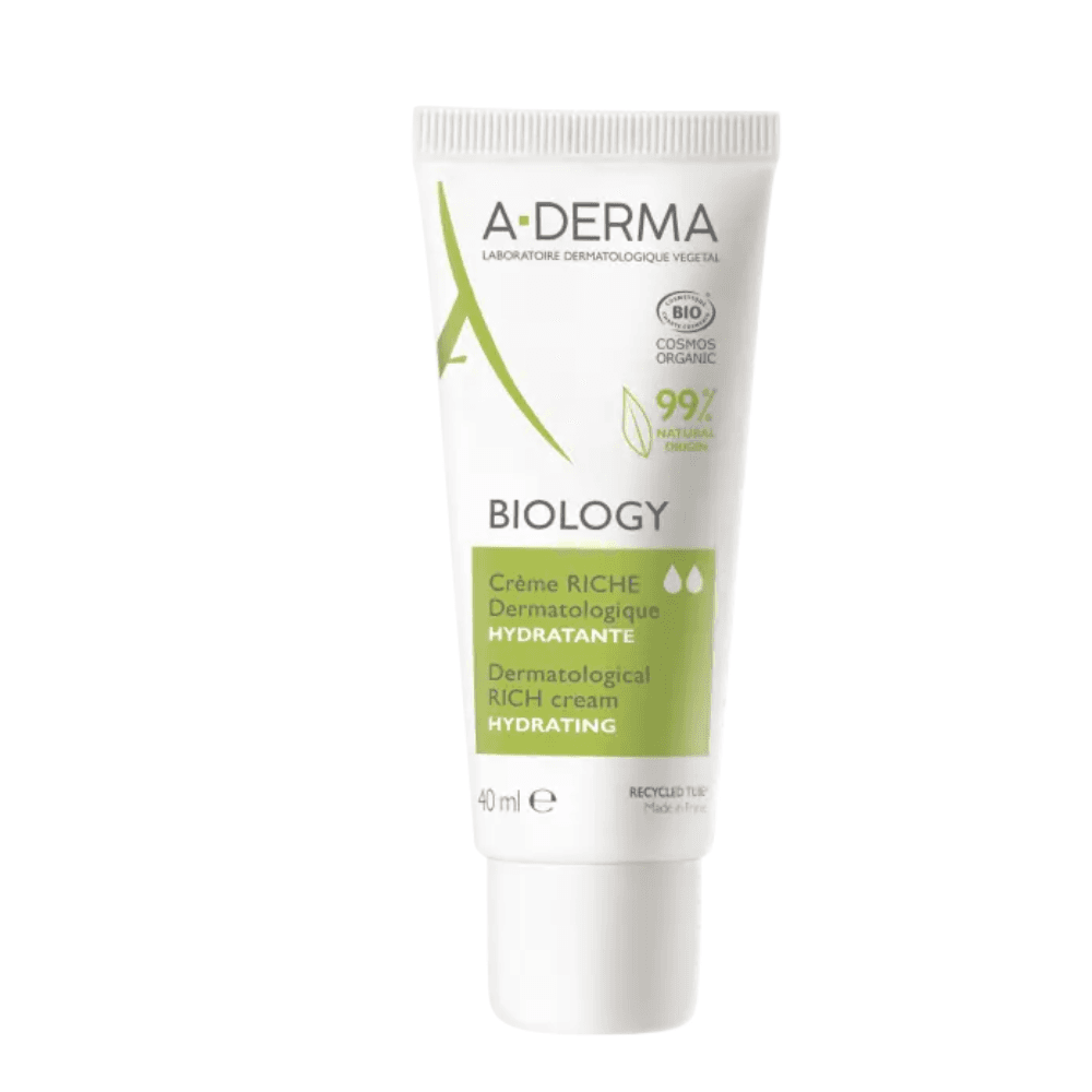 A-Derma Biology Creme Rico Hidratante Dermatológico 40ml