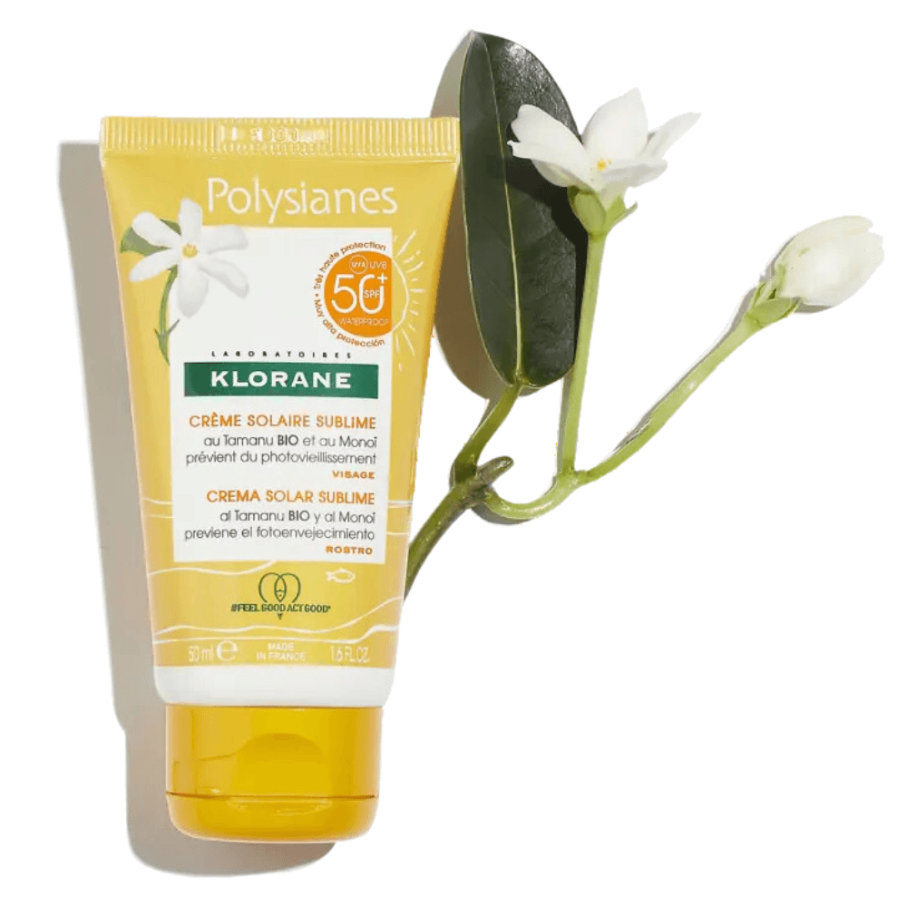 Protetor Solar Klorane Polysianes Creme Sublimador SPF50+ 50ml