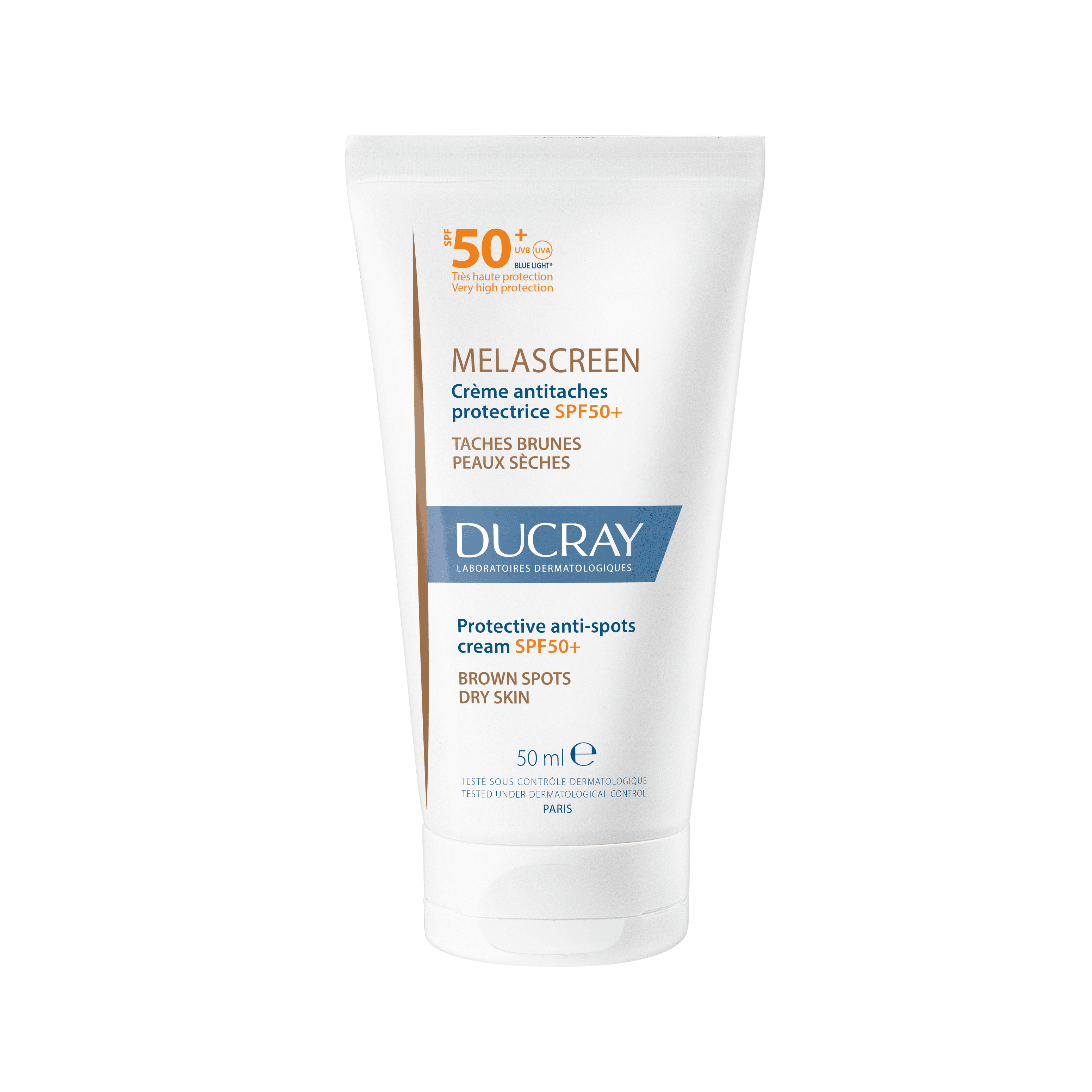 Ducray Melascreen Creme Rico Anti-manchas SPF50+ 50ml
