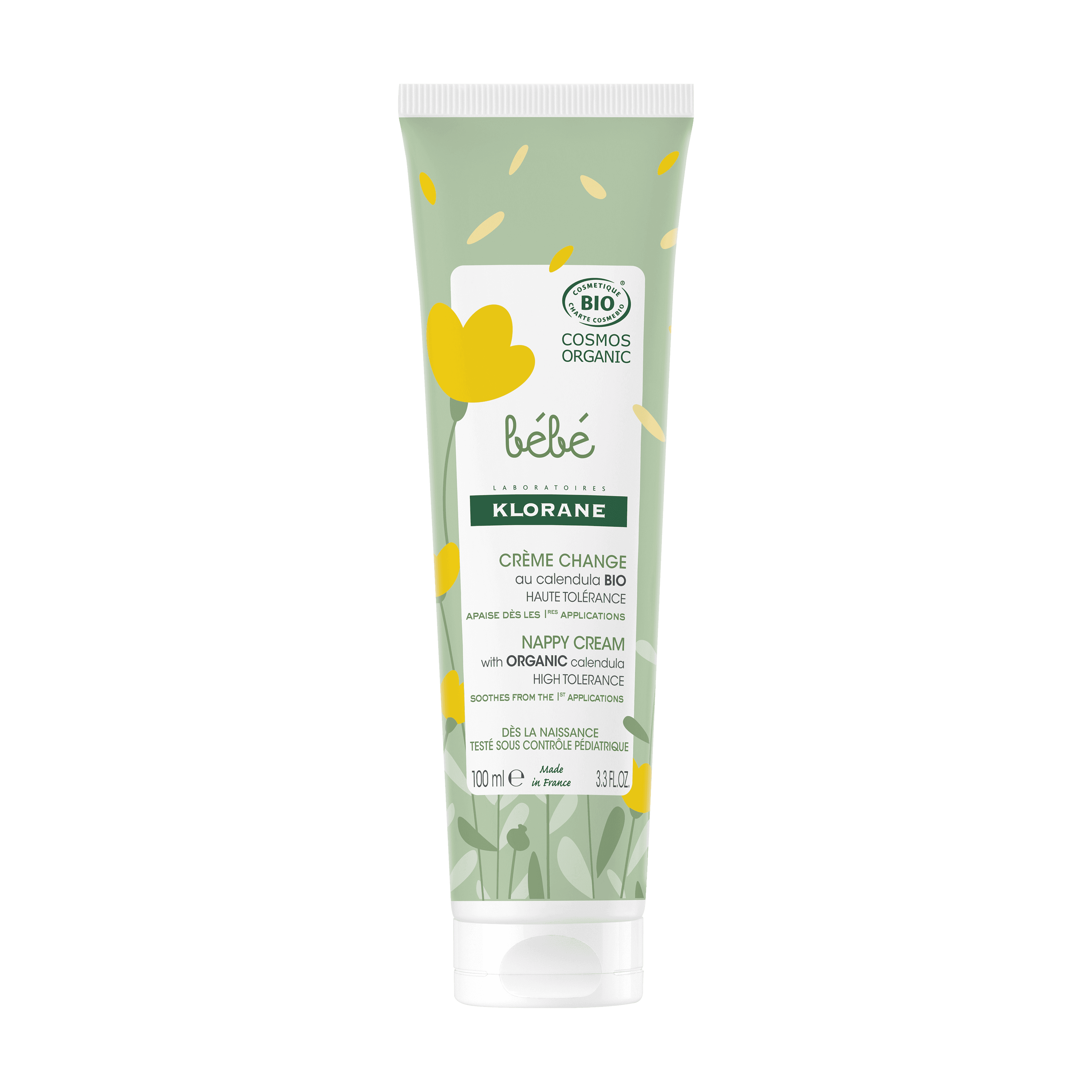 Klorane Bebé Creme Muda Fralda Bio 100ml