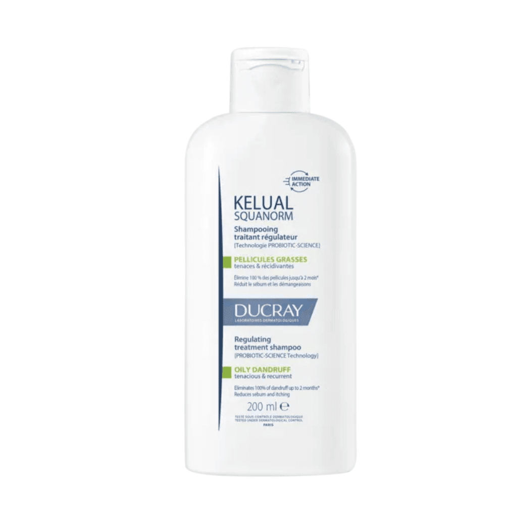 Ducray Kelual Squanorm Shampoo Anti-Caspa Oleosa 200ml