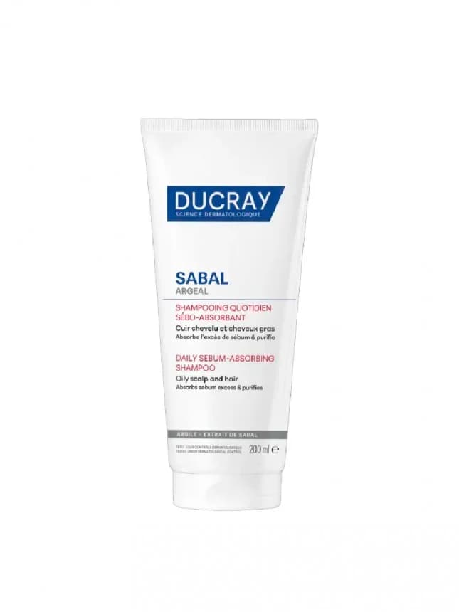 Ducray Sabal Argeal Shampoo Cabelos Oleosos 200ml