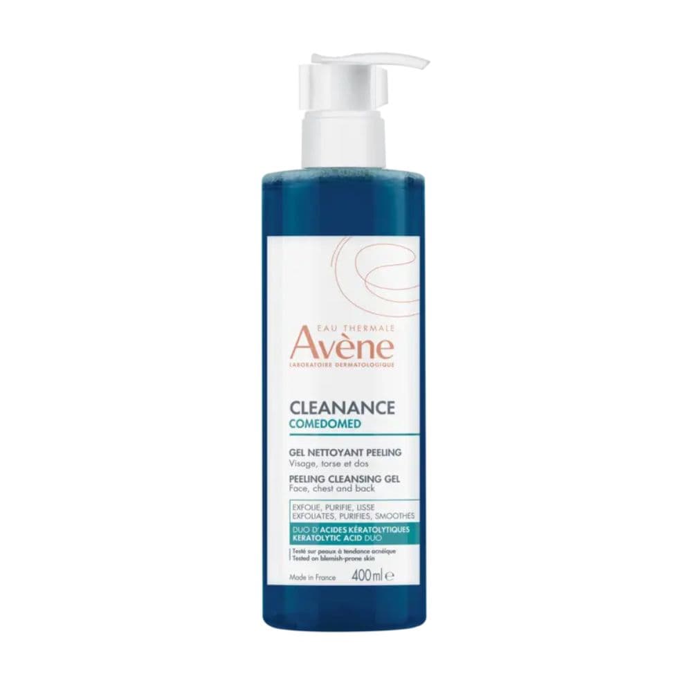 Avène Cleanance Comedomed Gel de Limpeza Esfoliante Pele Oleosa e Acne 400ml