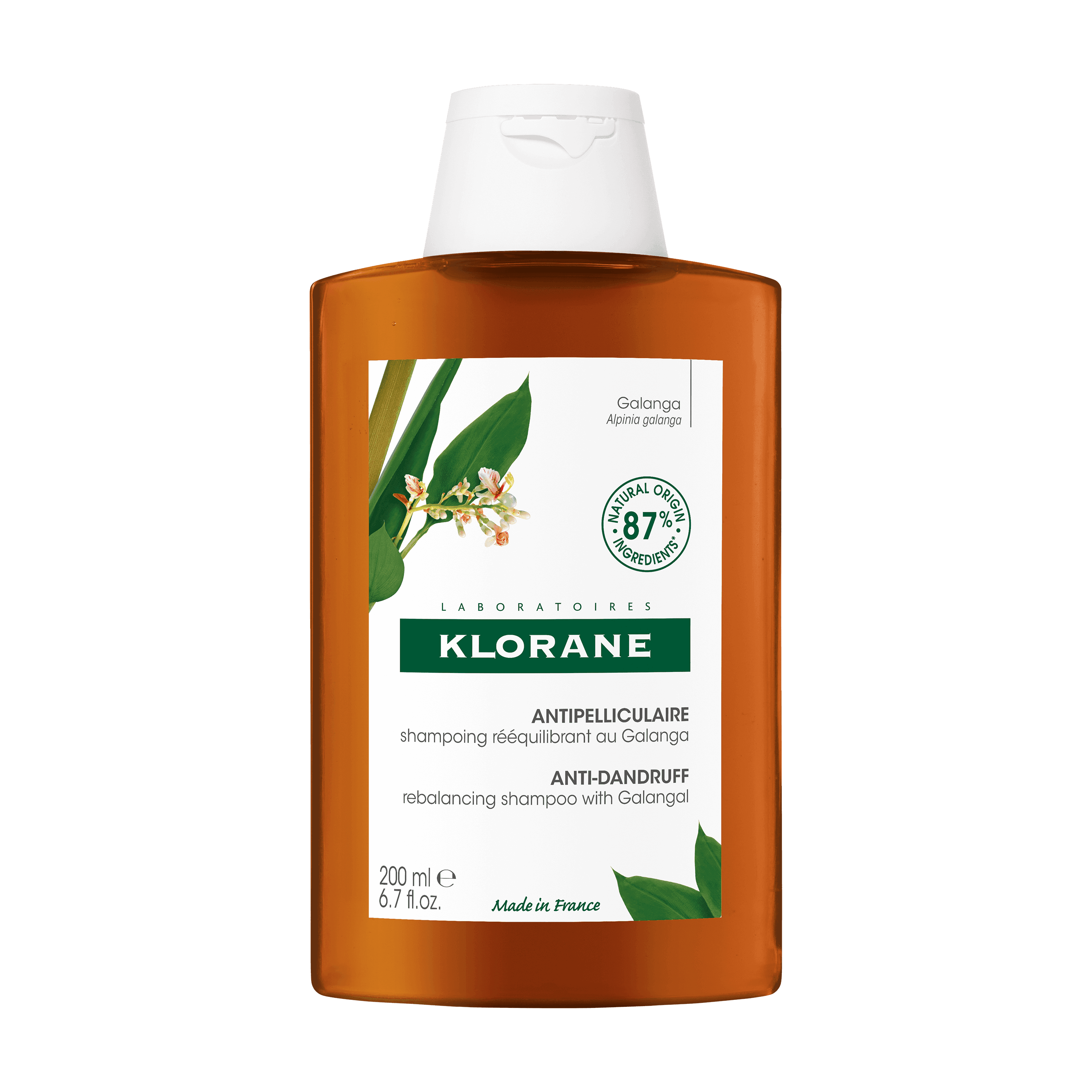Klorane Capilar Champô Anticaspa Galanga 200mL