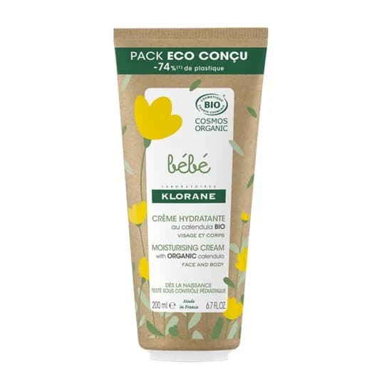Klorane Crema Hidratante Bebé Bio 200 ml