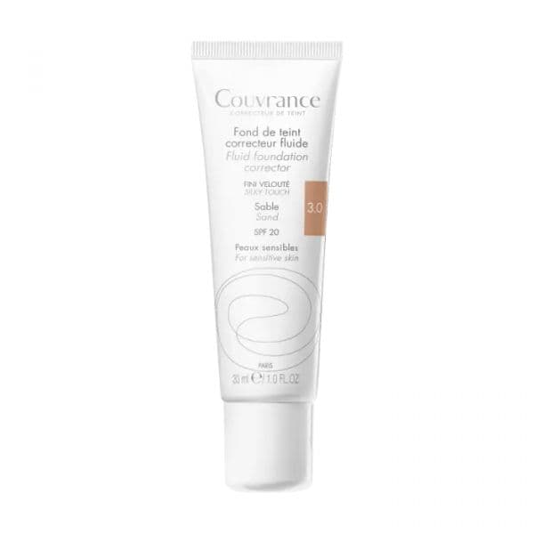 Avène Couvrance Base Fluída Tom 03 Areia 30ml