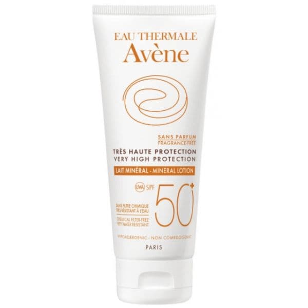 Protetor Solar Avène Leite Mineral SPF50+ 100ml