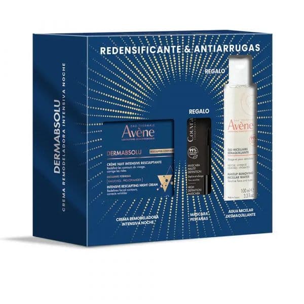 Avène DermAbsolu Creme de Noite 40ml + Água Micelar 100ml + Rímel Coffret