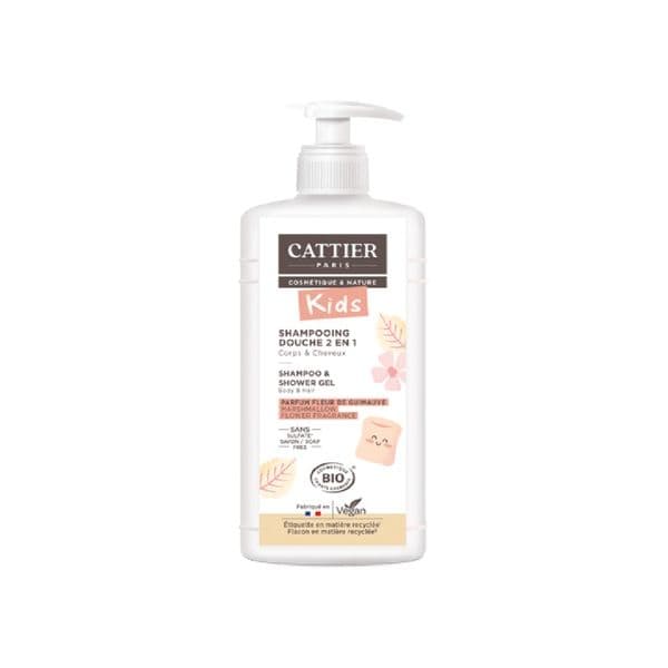 Cattier Shampoo e Gel de Banho de Marshmallow 500ml