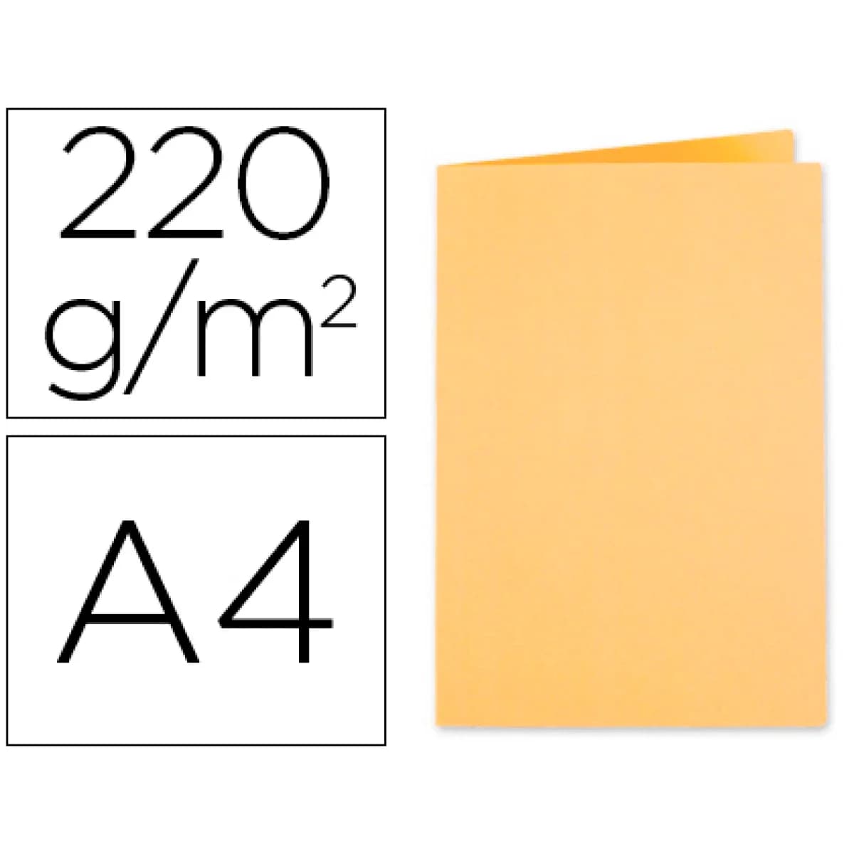 Exacompta Classificador A4 Foldyne 250g Cream - 410002E