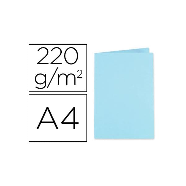 Exacompta Classificador A4 Foldyne 250g Light Azul 100 Unidades