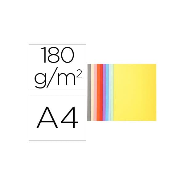 Exacompta Classificador de Cartolina Reciclada Din A4 10 Sortido 180g 100 Un.