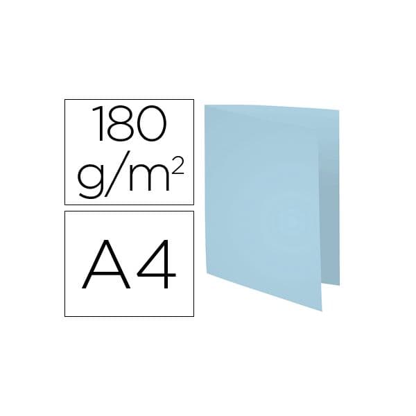 Exacompta Classificador de Cartolina Reciclada Din A4 Celeste 180g 100 Un.