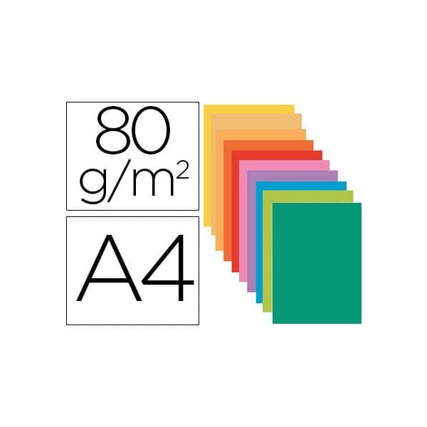 Exacompta Classificador A4 80g/m2 Sortido - 800001E