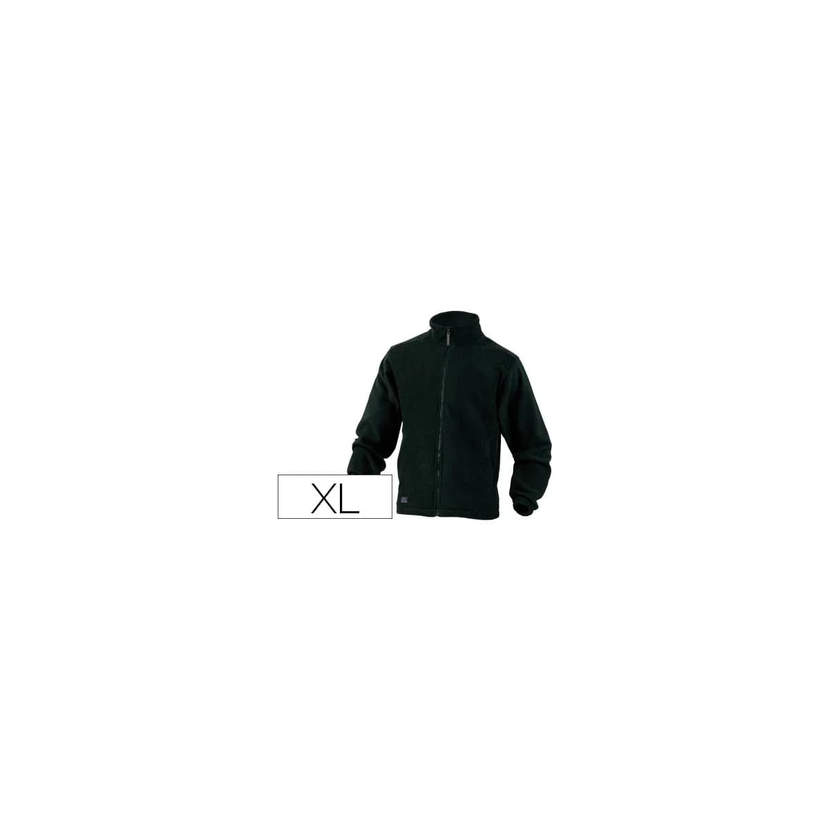 Delta Plus Jaqueta Polar com Punhos Elasticos e 2 Bolsos Cor Preto Formato Xl