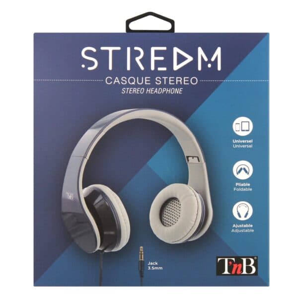 Tnb Stream Auscultadores C/fio Azul (csstreambl)