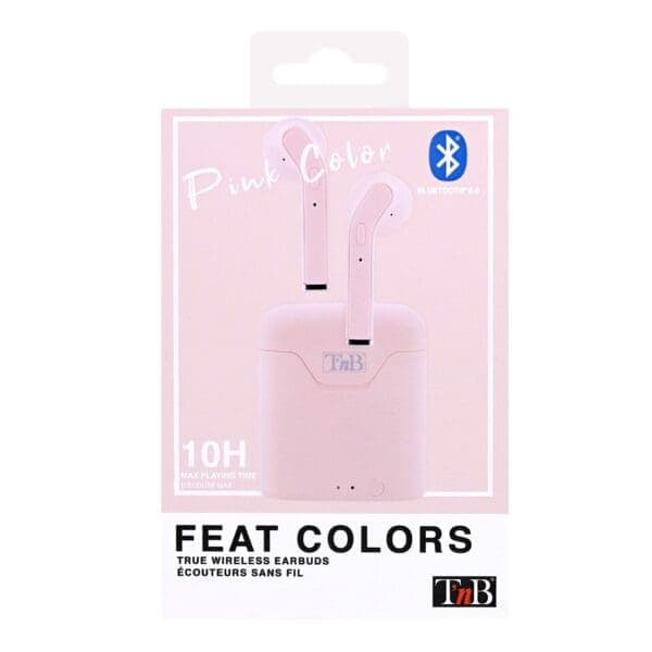 Tnb Auriculares Tws FEAT -Pink 8+