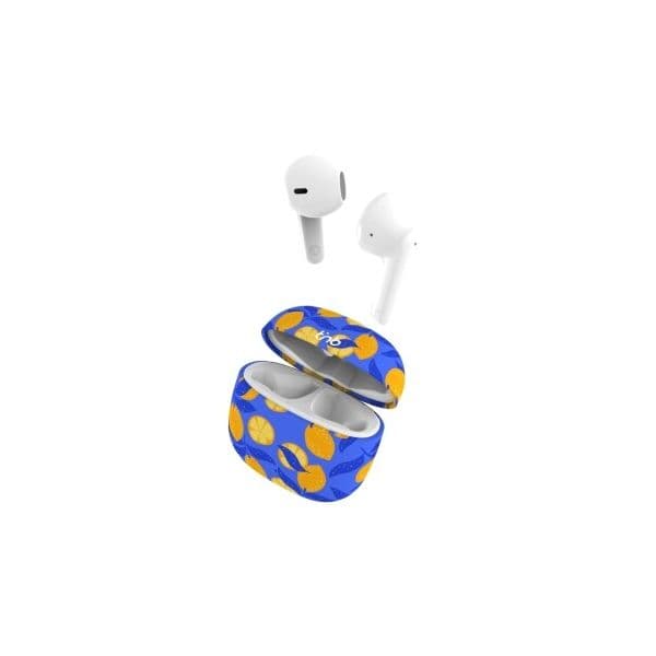 Tnb Fones de Ouvido sem Fio Coleção Exclusiva Lemon Azul e Amarelo