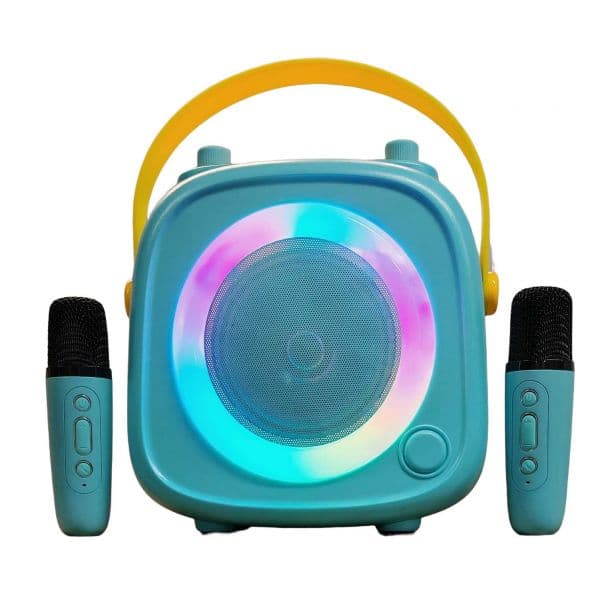 TNB HPKARAKID Coluna Bluetooth Karaoke Infantil 10W Azul