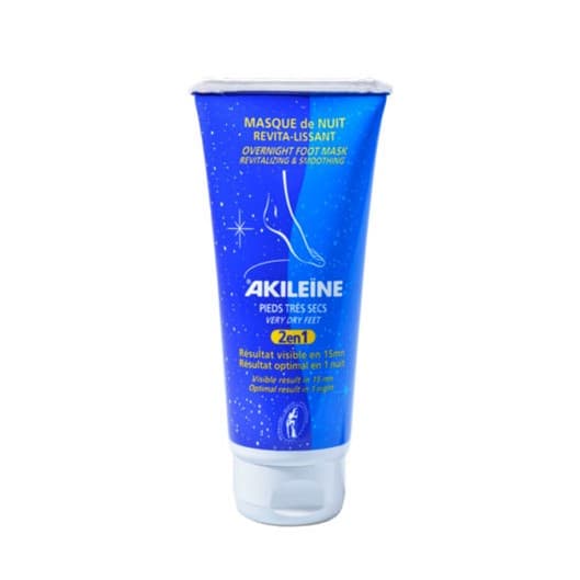 Akileine Máscara de Noite Revitalizante para Pés 100ml
