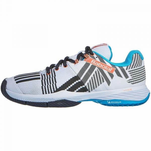 Babolat Sapatilhas de Pádel para Adultos Sensa Branco 3969-4017, 39