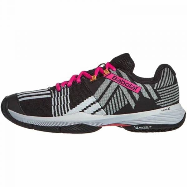 Babolat Sapatilhas de Pádel para Adultos Sensa Preto 3970-4021, 41