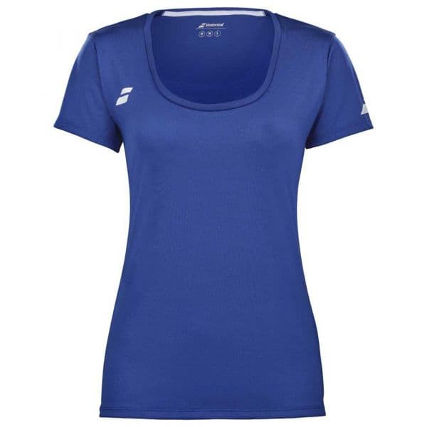Babolat Play Short Sleeve T-shirt Azul S Mulher