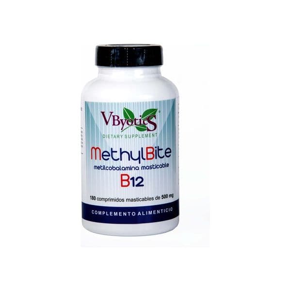Vbyotics Metilbita Metalcobalamina B12 180 Comprimidos de 500mg