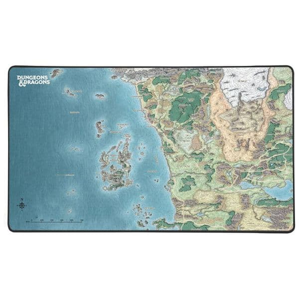 Tapete Dungeons Dragons Faerun Xl - 3328170292337