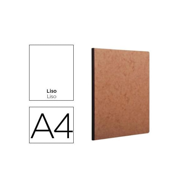 Clairefontaine Cadernos A4 Age Bag Havana Liso 96 Fls