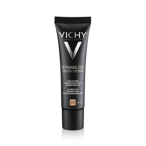 Vichy Dermablend Base 3D Correction Base Nº45 Gold 30ml
