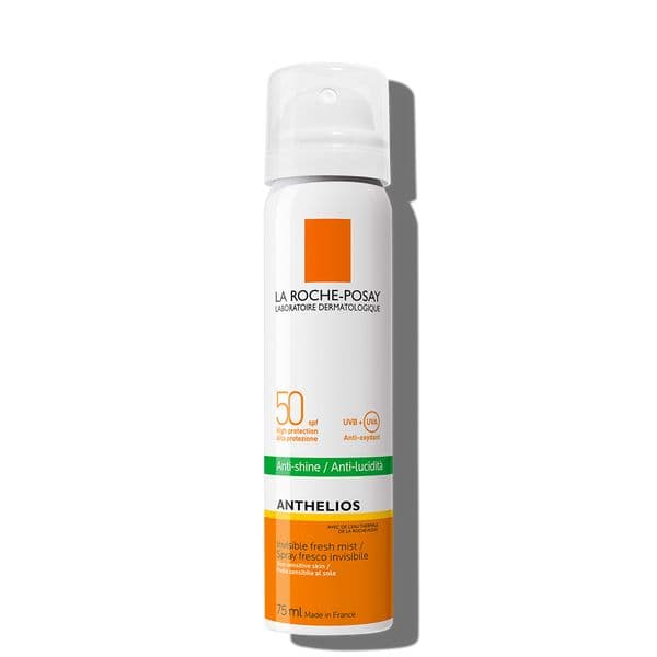 Protetor Solar La Roche-Posay Anthelios Bruma Facial Invisível Antibrilhos SPF50+ 75ml
