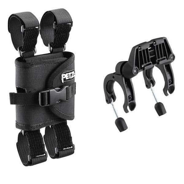 Petzl ultra adapter for bike handlebar