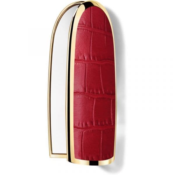 Guerlain Rouge G Double Mirror Jewel Case Estojo para Batom com Espelho Pequeno Le Croco