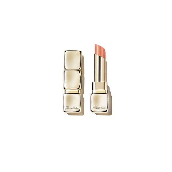 Guerlain Kisskiss Bee Glow Bálsamo Labial Nutritivo e Hidratante Tom 389 Pearly Peach 3,2 g