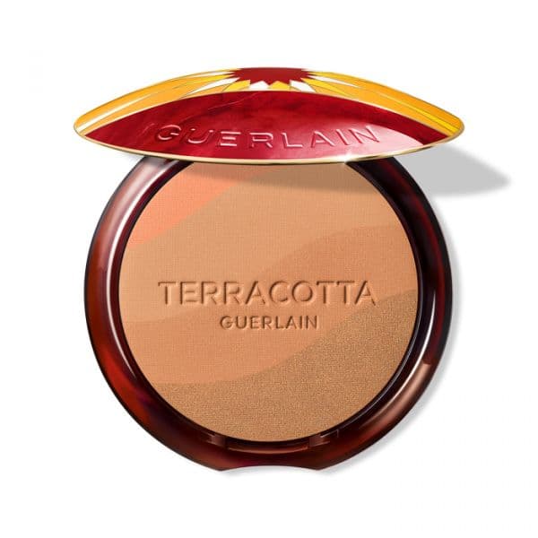Guerlain Terracotta Light Red Zagora Golden Dunes Pó Bronzeador Iluminador Edição Limitada Tom Light 10g