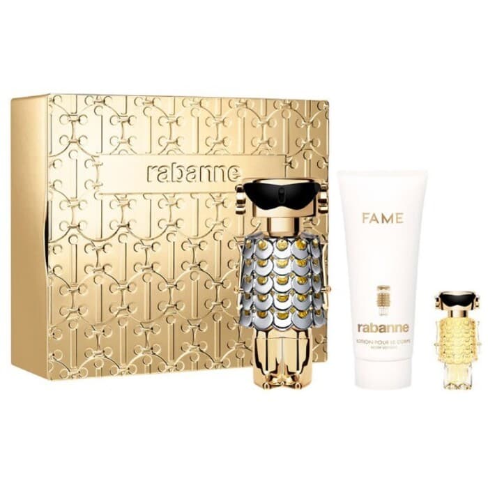 Fame Gift Set EDP 80 ml, body lotion 100 ml and EDP 4 ml