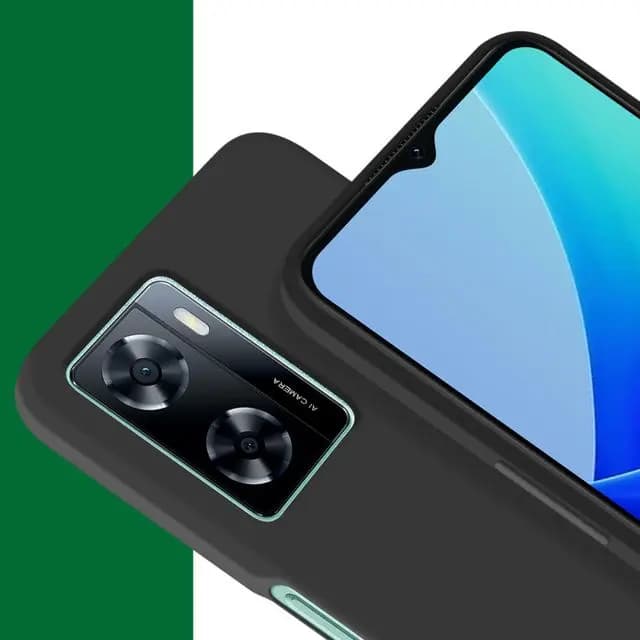 Capa Silicone Líquido Oppo A57/ A57S/ A77 Verde Água