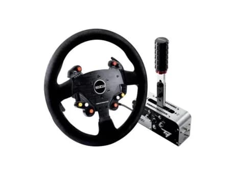 Kit Thrustmaster Volante + Handbrake/Shifter TM Rally Race Gear Sparco Mod